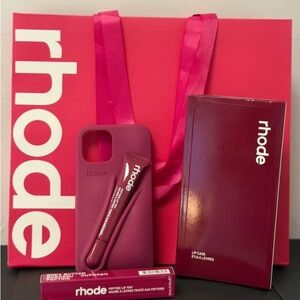 Apple Magenta Phone Case with Lip Product
